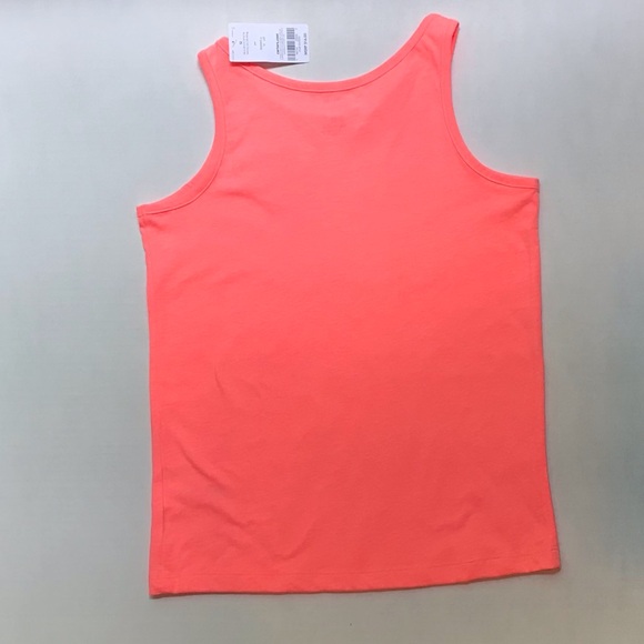 Carter’s Girls Size 12 Melon Tank Top with Heart Accent Pocket - Picture 2 of 4